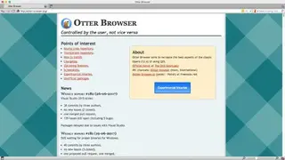Otter Browser screenshot