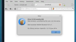 Otter Browser screenshot
