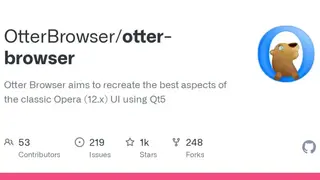 Otter Browser screenshot