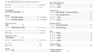 Outervision Power Supply Calculator screenshot