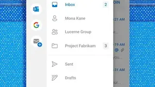 Outlook screenshot