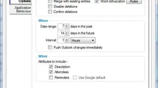 Outlook Google Calendar Sync screenshot