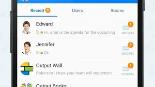 Output Messenger screenshot