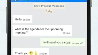 Output Messenger screenshot