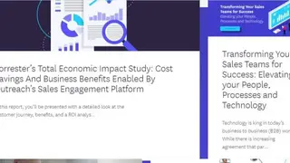 Outreach screenshot