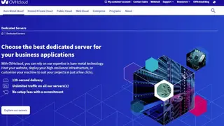 OVH Dedicated Servers screenshot