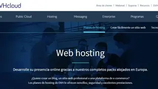 OVH SAS screenshot