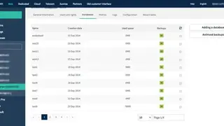 OVH VPS screenshot