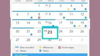 Ovia Pregnancy Tracker screenshot