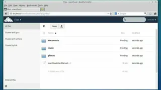 ownCloud screenshot