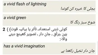 Oxford English Urdu Dictionary screenshot