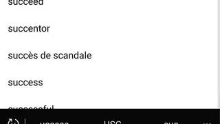 Oxford English Urdu Dictionary screenshot