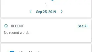 Oxford English Urdu Dictionary screenshot