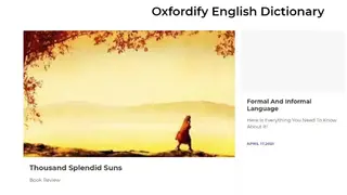 Oxfordify screenshot