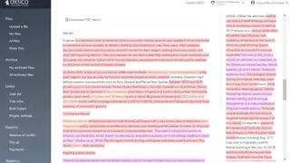 Oxsic – Oxford plagiarism checker screenshot