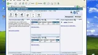Ozeki NG SMS Gateway screenshot