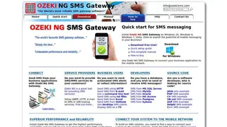 Ozeki NG SMS Gateway screenshot