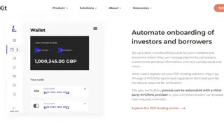 P2P Lending Software screenshot