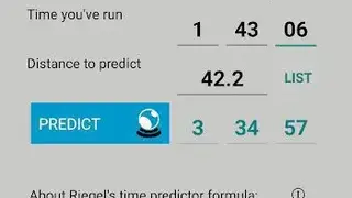 Pace Calculator [Pace+] screenshot
