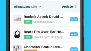 Package Tracker screenshot