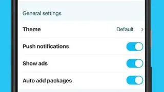 Package Tracker screenshot