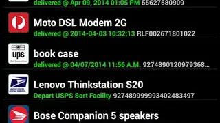 Package Tracker Pro screenshot