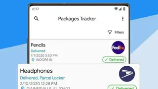 Packages Tracker screenshot