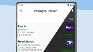 Packages Tracker screenshot