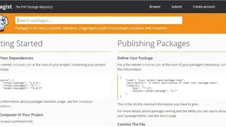 Packagist screenshot