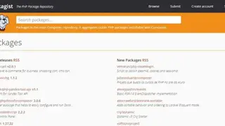 Packagist screenshot
