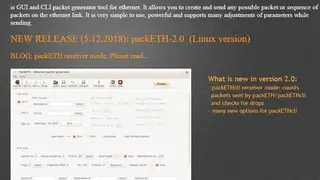 Packeth screenshot