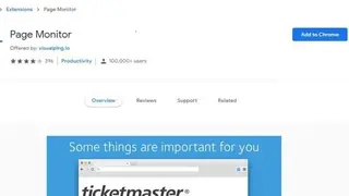 Page Monitor screenshot