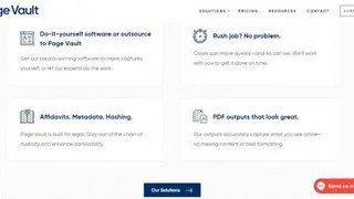 Page Vault screenshot