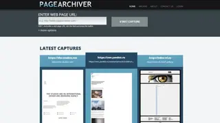 PageArchiver screenshot