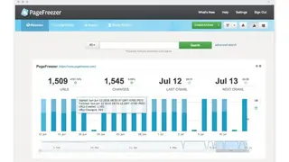 PageFreezer screenshot