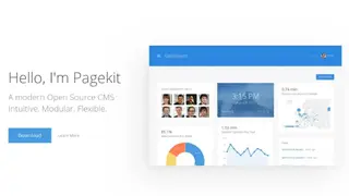 Pagekit screenshot