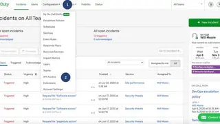 PagerDuty screenshot