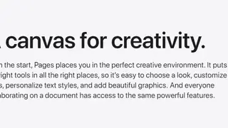Pages screenshot