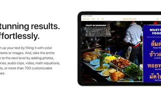 Pages screenshot