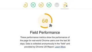 PageSpeed Insights screenshot