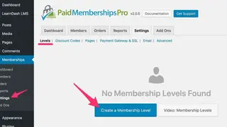 Paid Memberships Pro screenshot