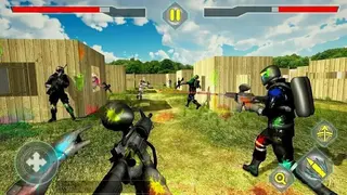 Paintball Shooting Arena: Real Battle Field Combat screenshot