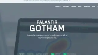 Palantir Gotham screenshot