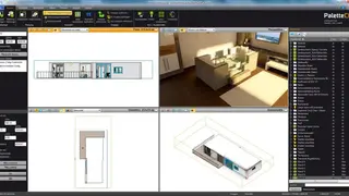 Palette CAD screenshot