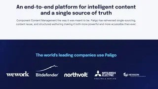 Paligo screenshot