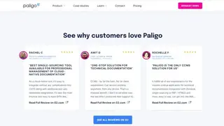 Paligo screenshot
