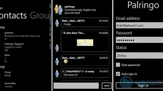 Palringo screenshot