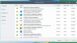 Pamac screenshot