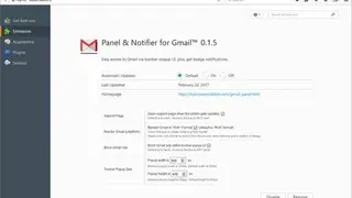 Panel & Notifier for Gmail™ screenshot
