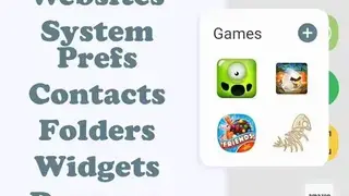 Panels – custom sidebar, widget and app launcher screenshot